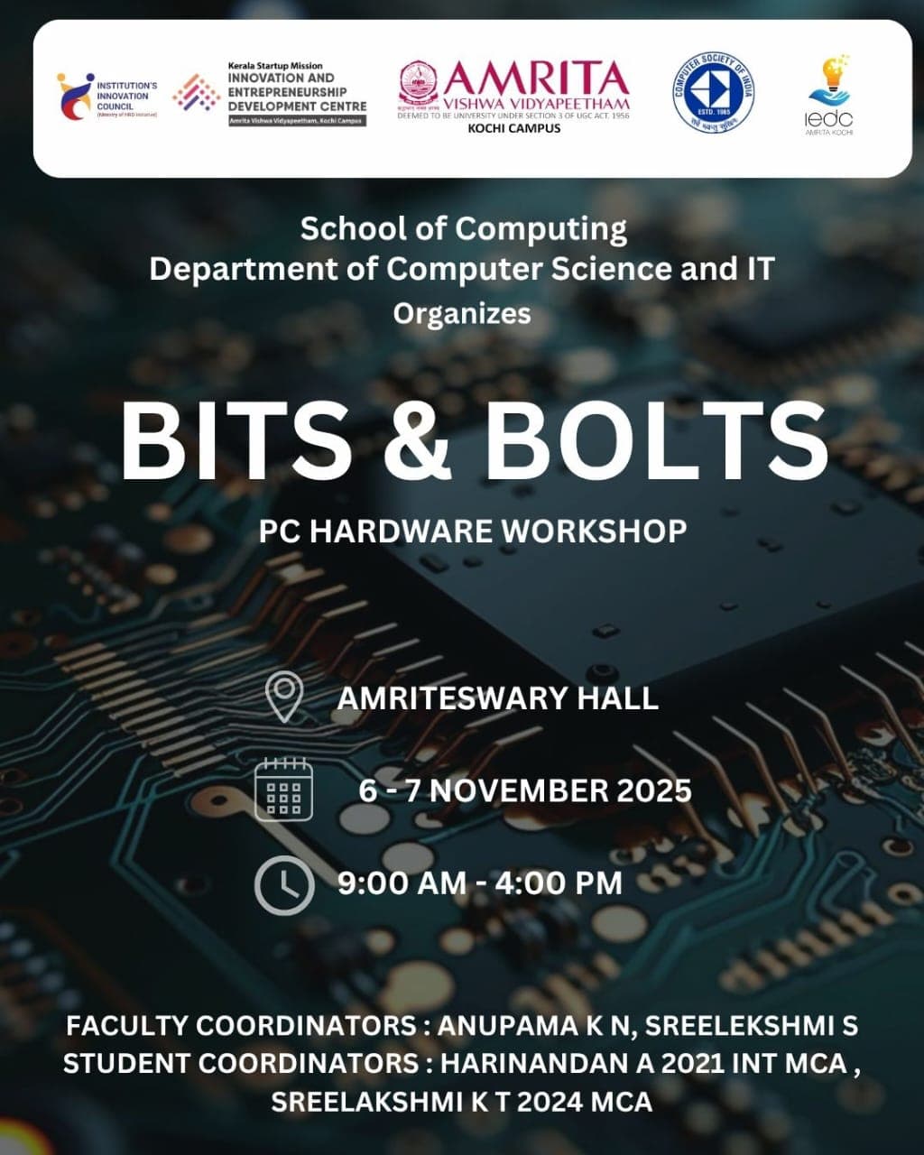 Bits & Bolts (2025-26)